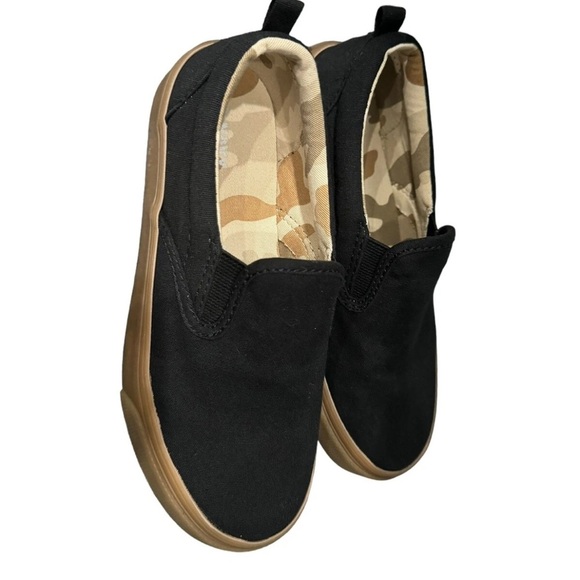 Old Navy Black Slip-On Canvas Shoes Size 6 - Picture 4 of 6